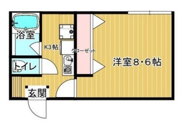 秀華五番館の物件間取画像